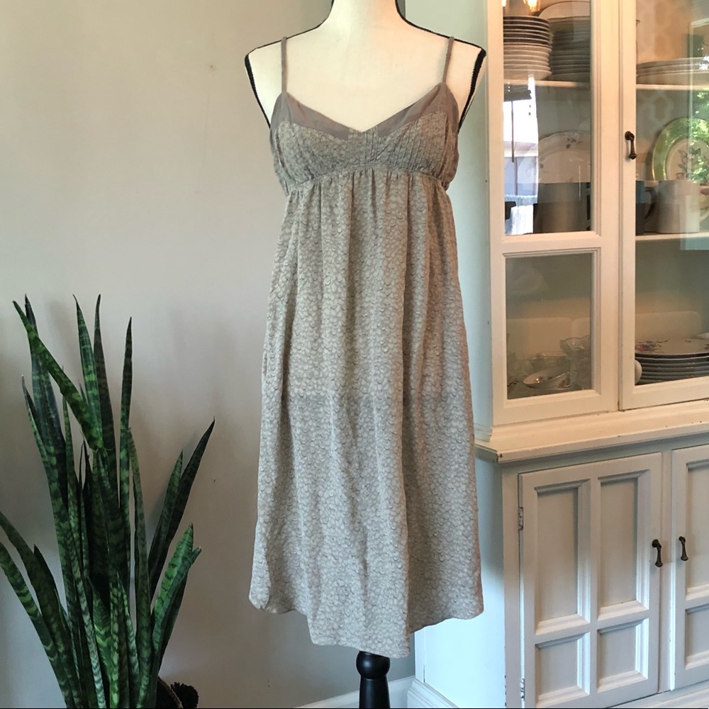 WILFRED Silk feather dress